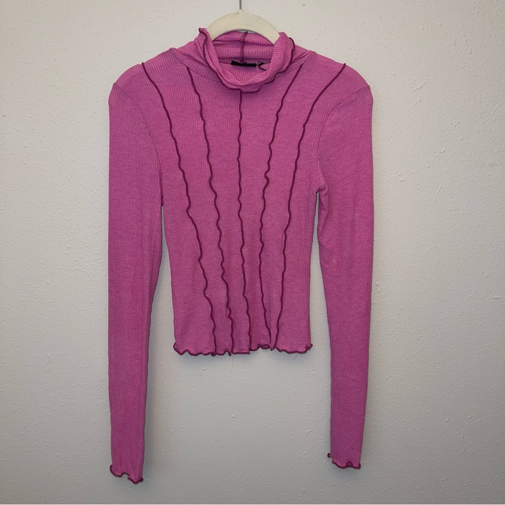 Urban outfitters Pink turtle neck
